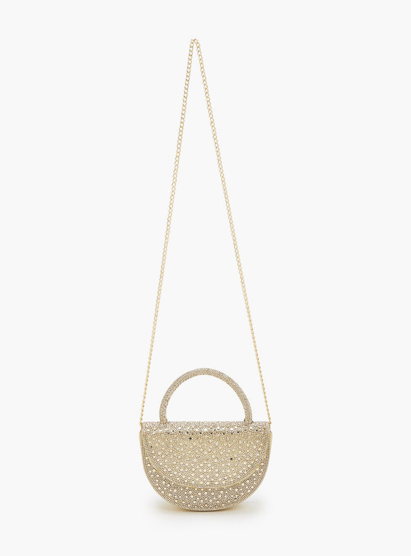 Flora Bella Embellished Crossbody Bag with Detachable Chain Strap-women-bagsandwallets-handbags-image-3