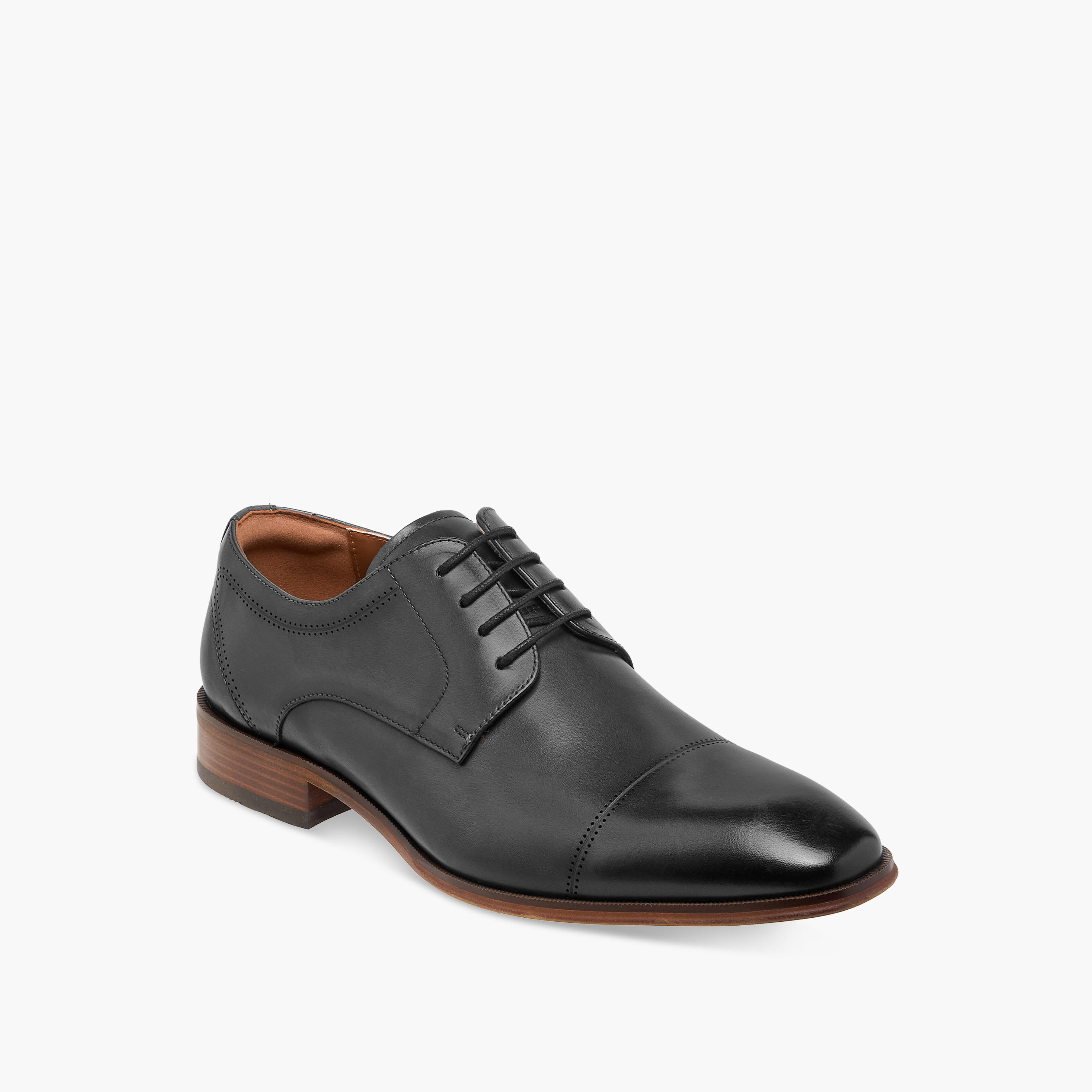 حذاء ديرقي رجالي بأربطة من الجلد الطبيعي-men-shoes-formalshoes-image-2