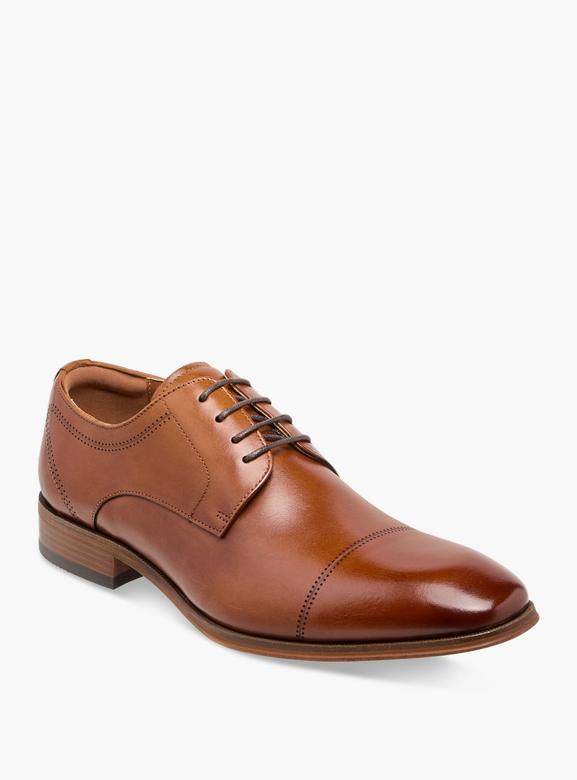 حذاء ديرقي رجالي بأربطة من الجلد الطبيعي-men-shoes-formalshoes-image-2