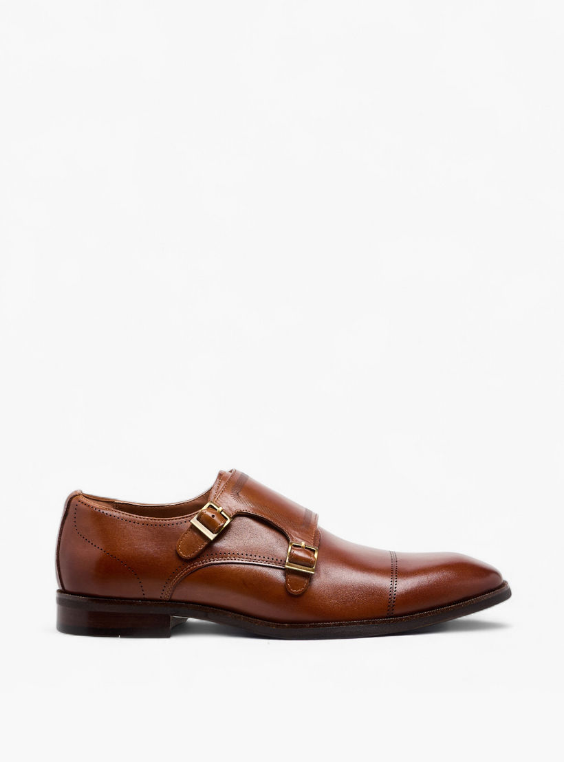 Duchini Men Genuine Leather Slip-On Monk Shoes-men-shoes-formalshoes-image-3