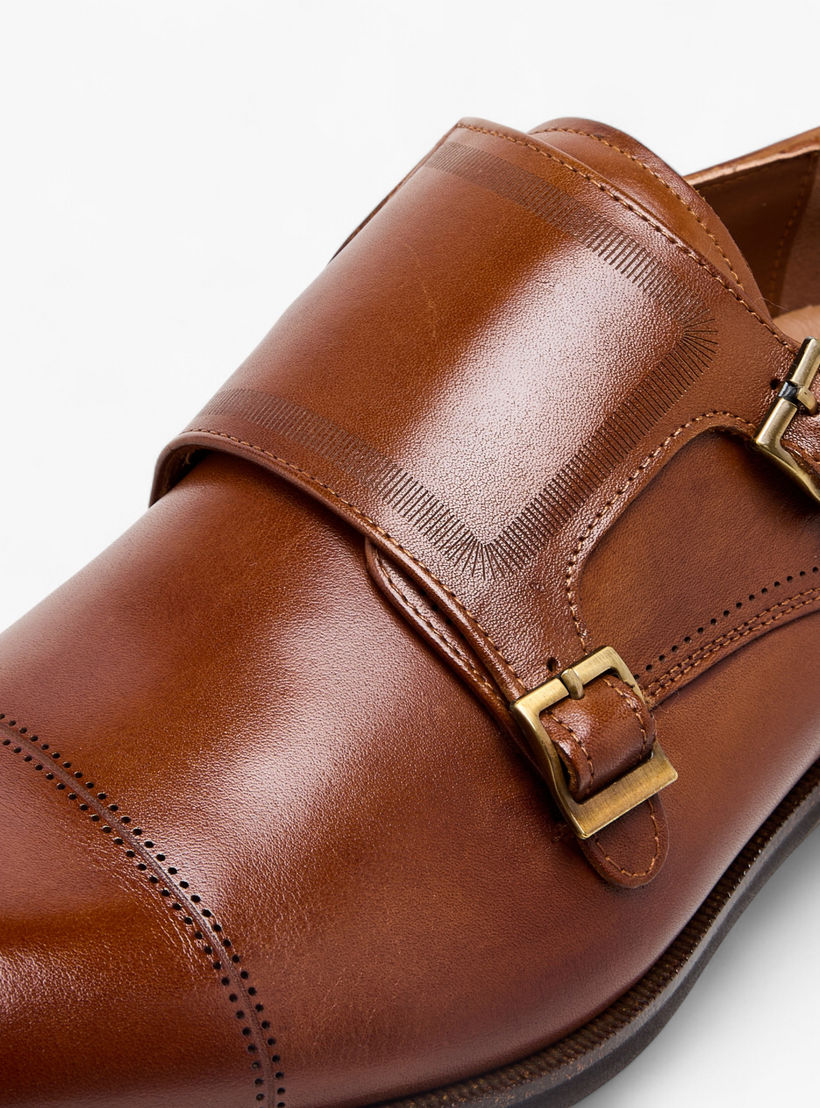 Duchini Men Genuine Leather Slip-On Monk Shoes-men-shoes-formalshoes-image-4