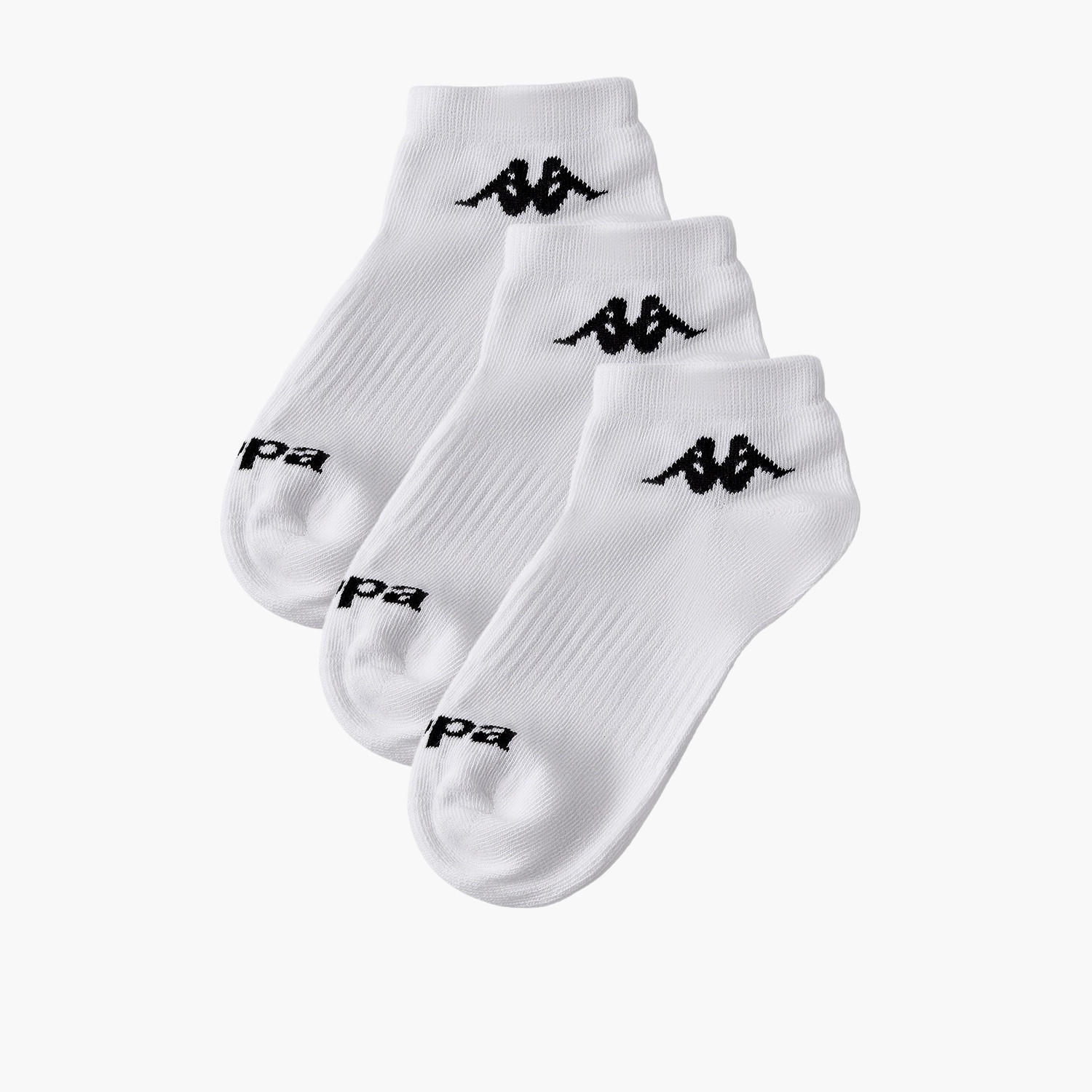Kappa Pack of 3 Ankle Length Cotton Socks-women-socksandstockings-image-1