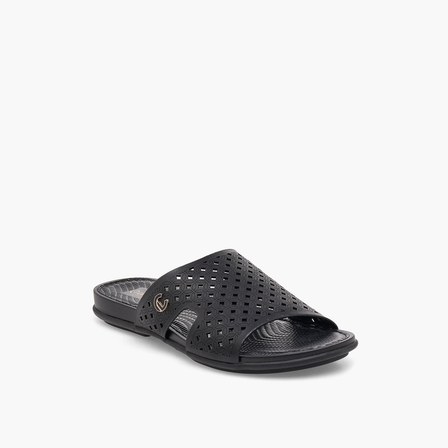 Le Confort Women Laser Cut Sandals-women-shoes-sandals-flats-image-2