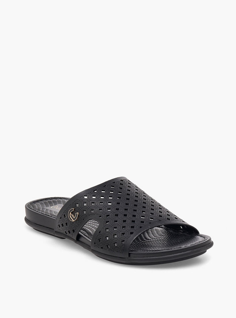Le Confort Women Laser Cut Sandals-women-shoes-sandals-flats-image-2