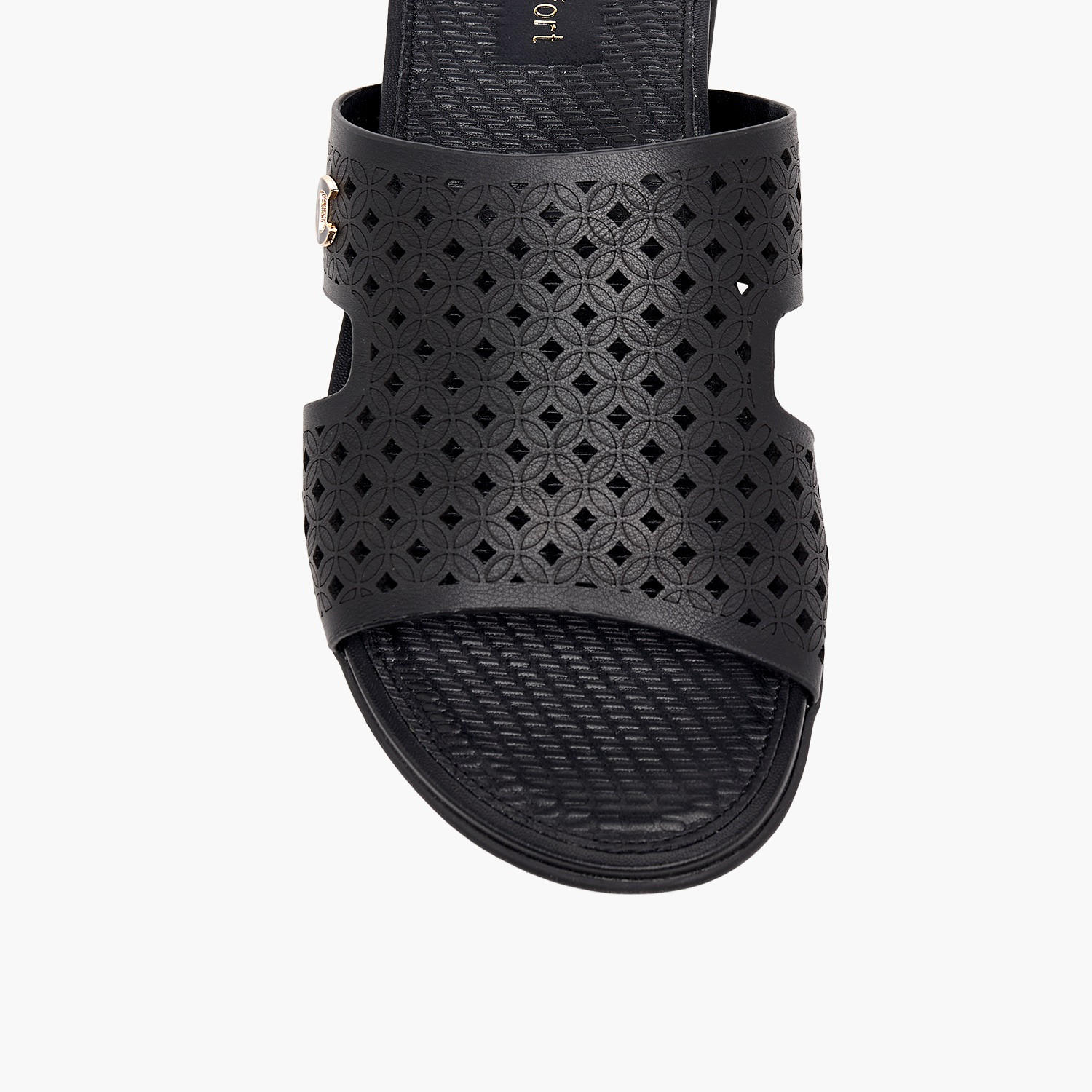 Le Confort Women Laser Cut Sandals-women-shoes-sandals-flats-image-4