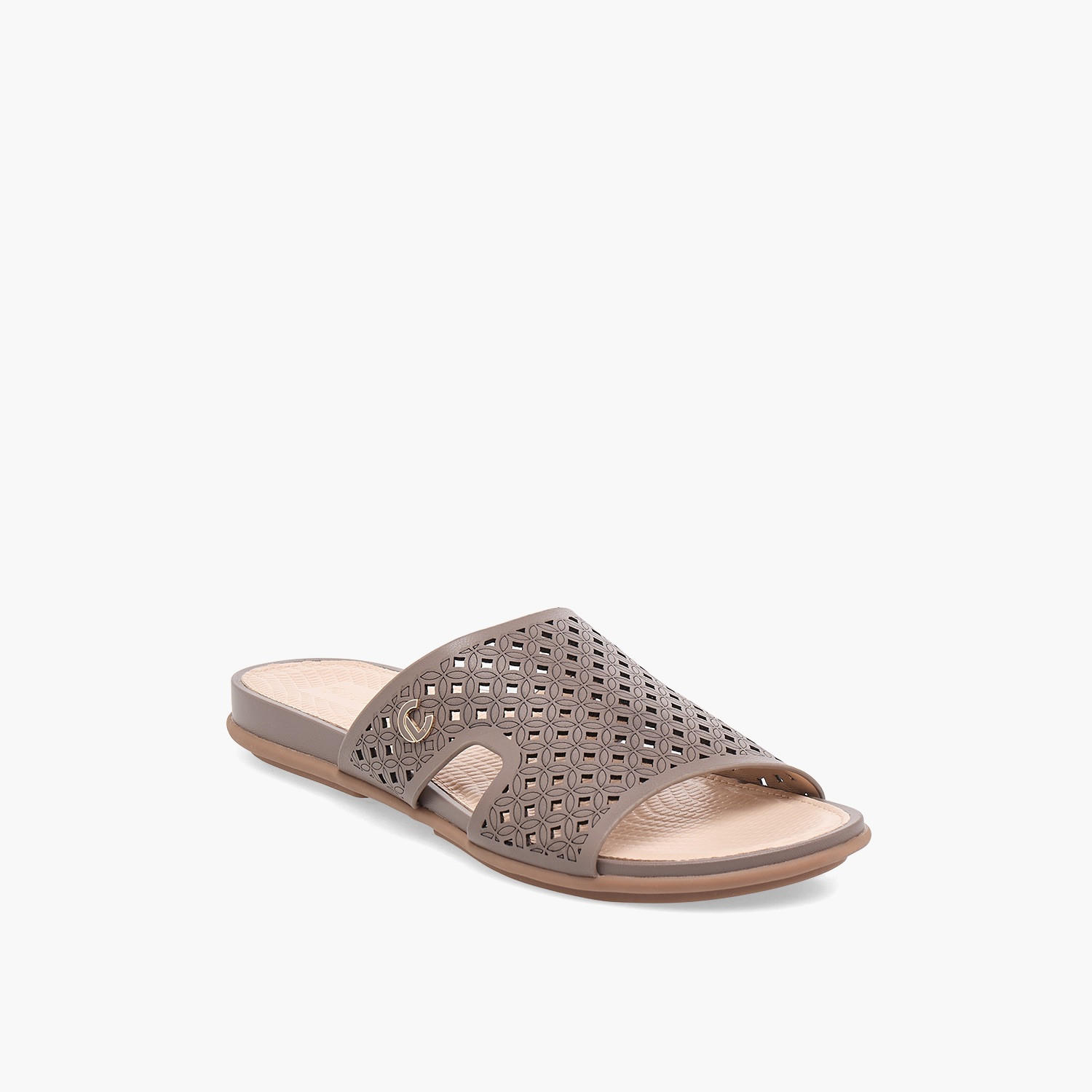 Le Confort Women Laser Cut Sandals-women-shoes-sandals-flats-image-2