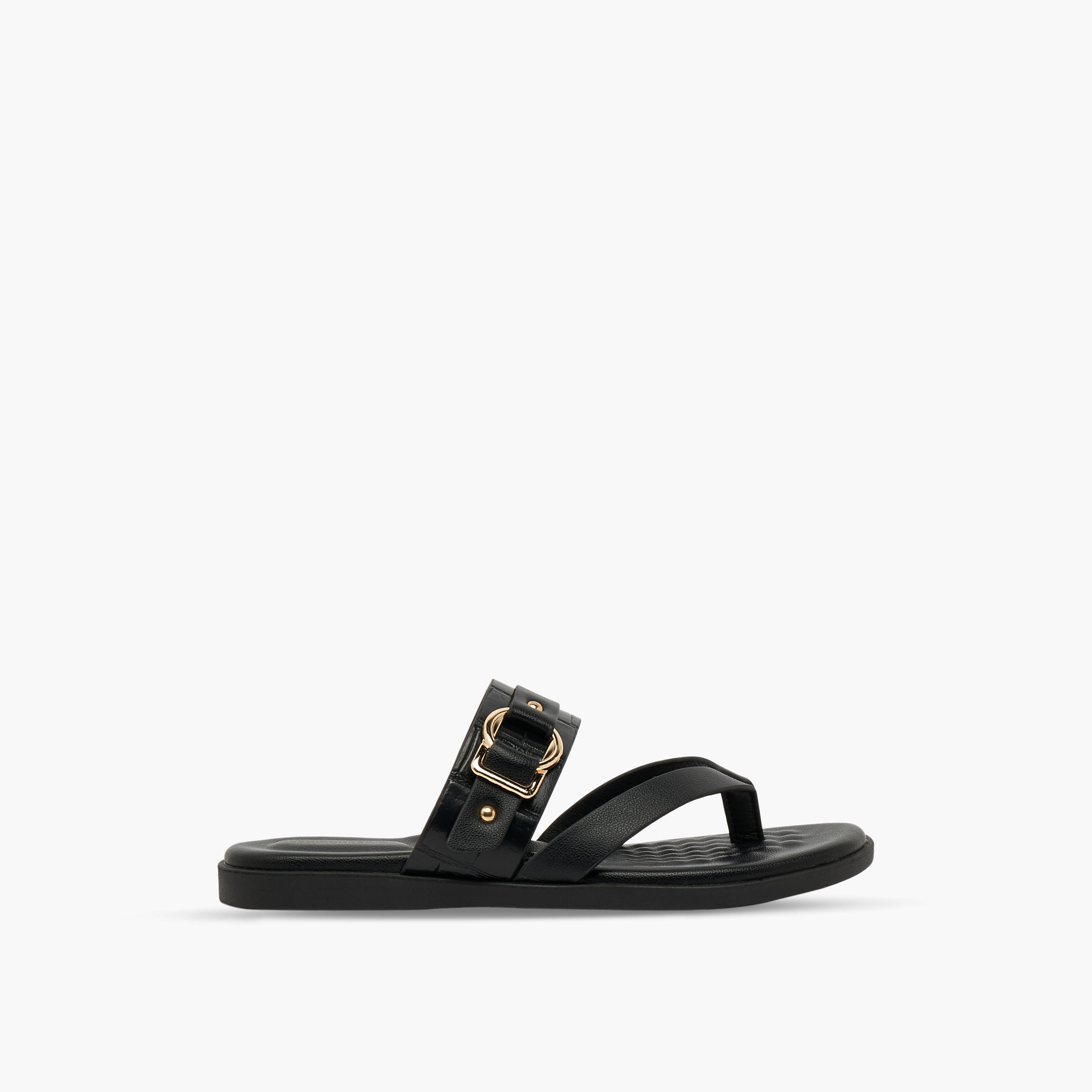Flora Bella Women Buckle Accent Sandals-women-shoes-flats-sandals-image-3