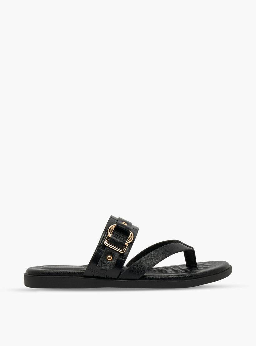 Flora Bella Women Buckle Accent Sandals-women-shoes-flats-sandals-image-3