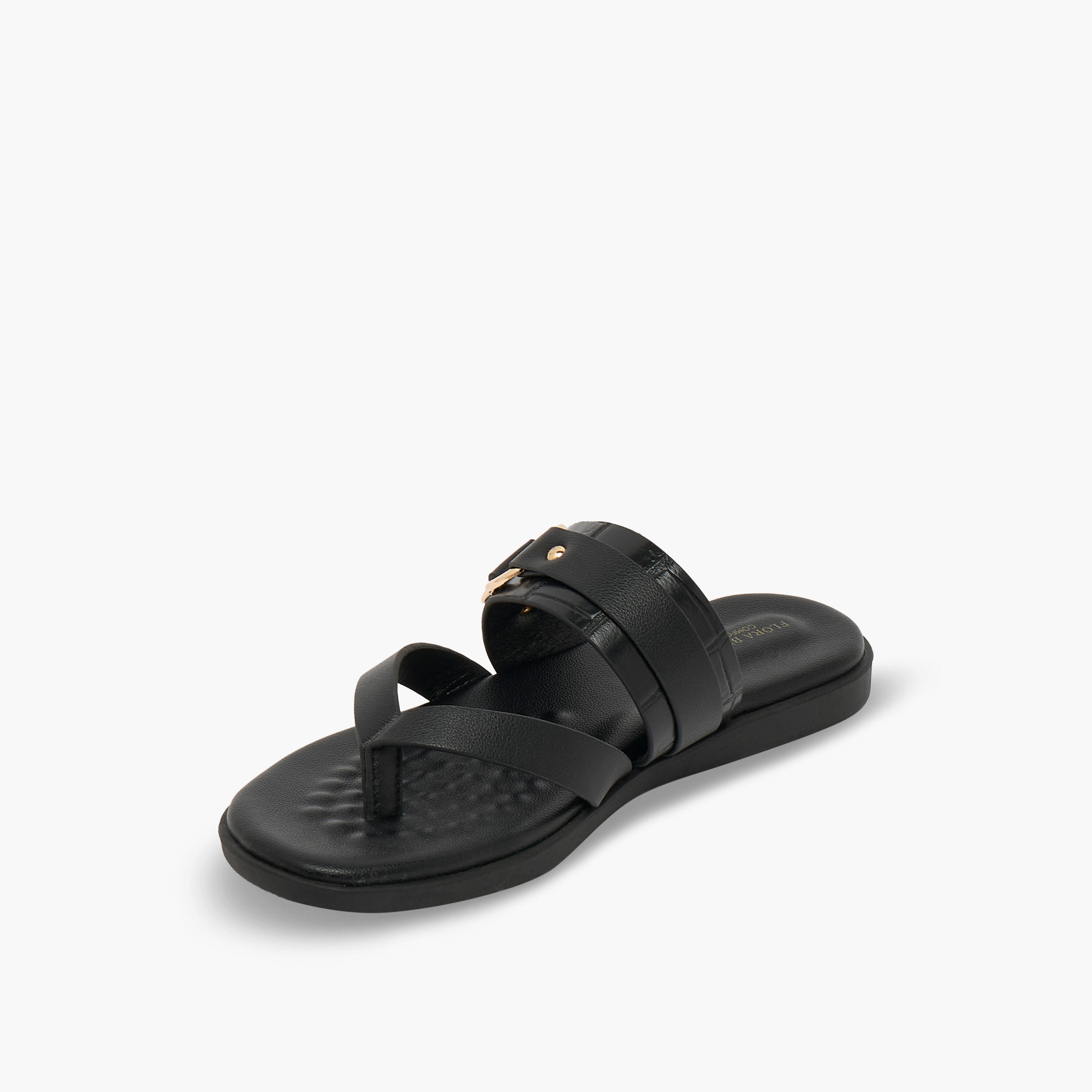 Flora Bella Women Buckle Accent Sandals-women-shoes-flats-sandals-image-4