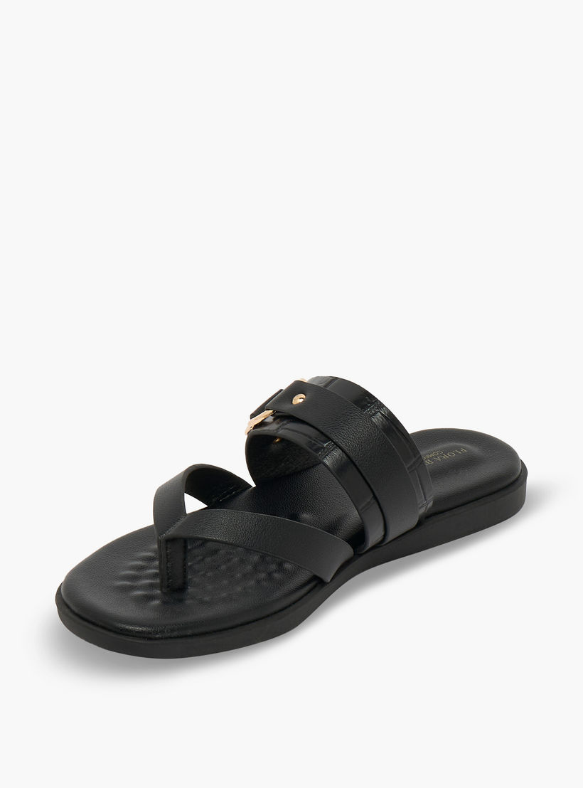 Flora Bella Women Buckle Accent Sandals-women-shoes-flats-sandals-image-4