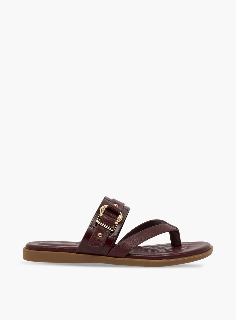Flora Bella Women Buckle Accent Sandals-women-shoes-flats-sandals-image-3