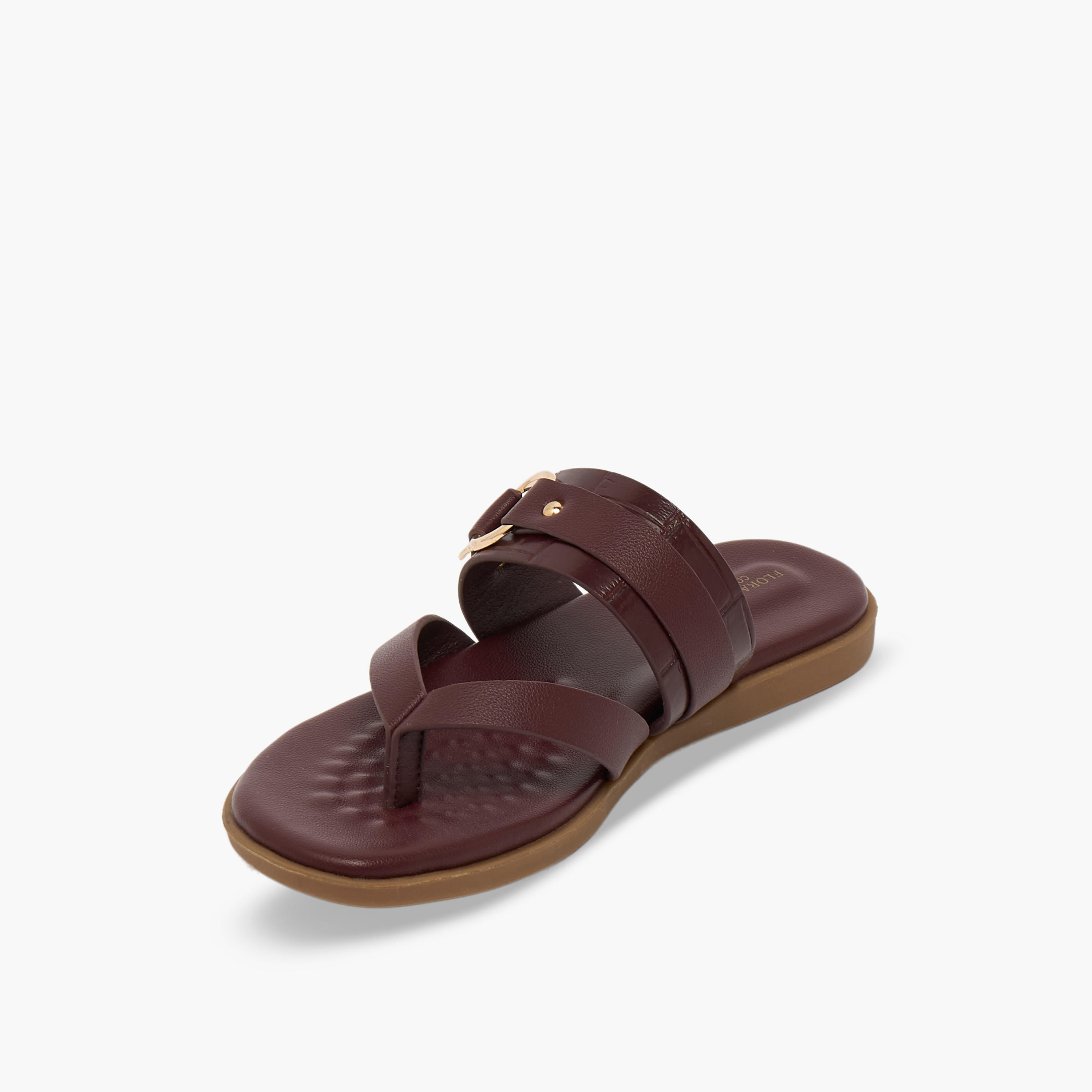 Flora Bella Women Buckle Accent Sandals-women-shoes-flats-sandals-image-4