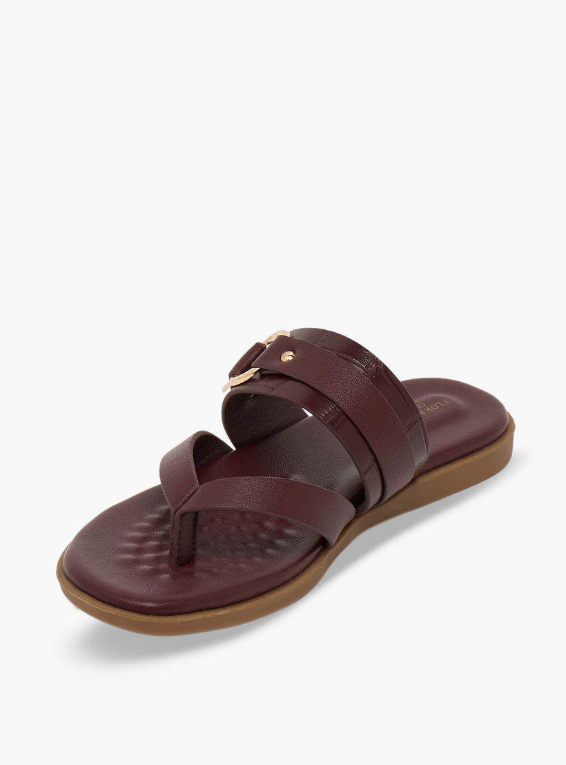 Flora Bella Women Buckle Accent Sandals-women-shoes-flats-sandals-image-4