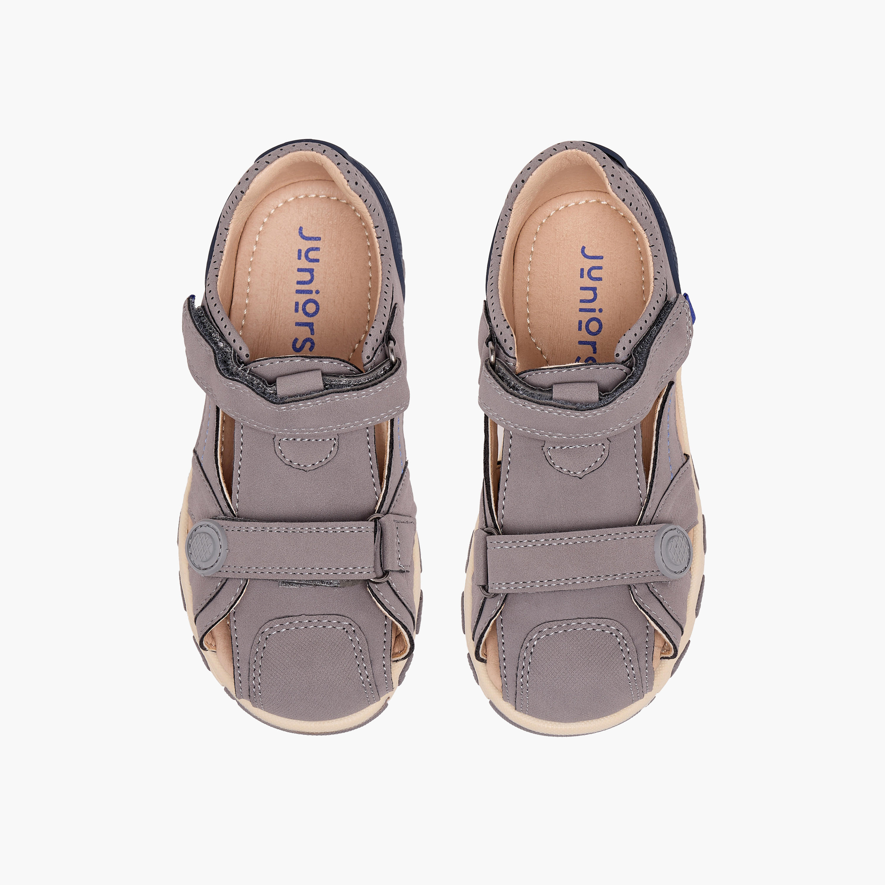 Juniors Boys Hook & Loop Fisherman Sandals-boys-shoes-sandals-image-1