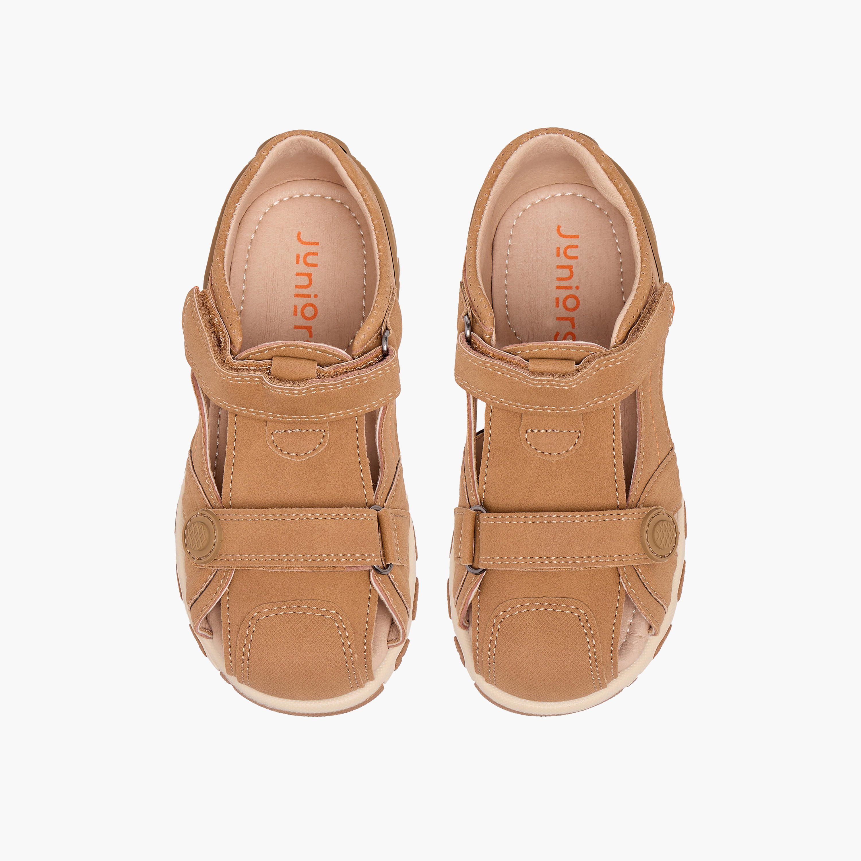 Juniors Boys Hook & Loop Fisherman Sandals-boys-shoes-sandals-image-1