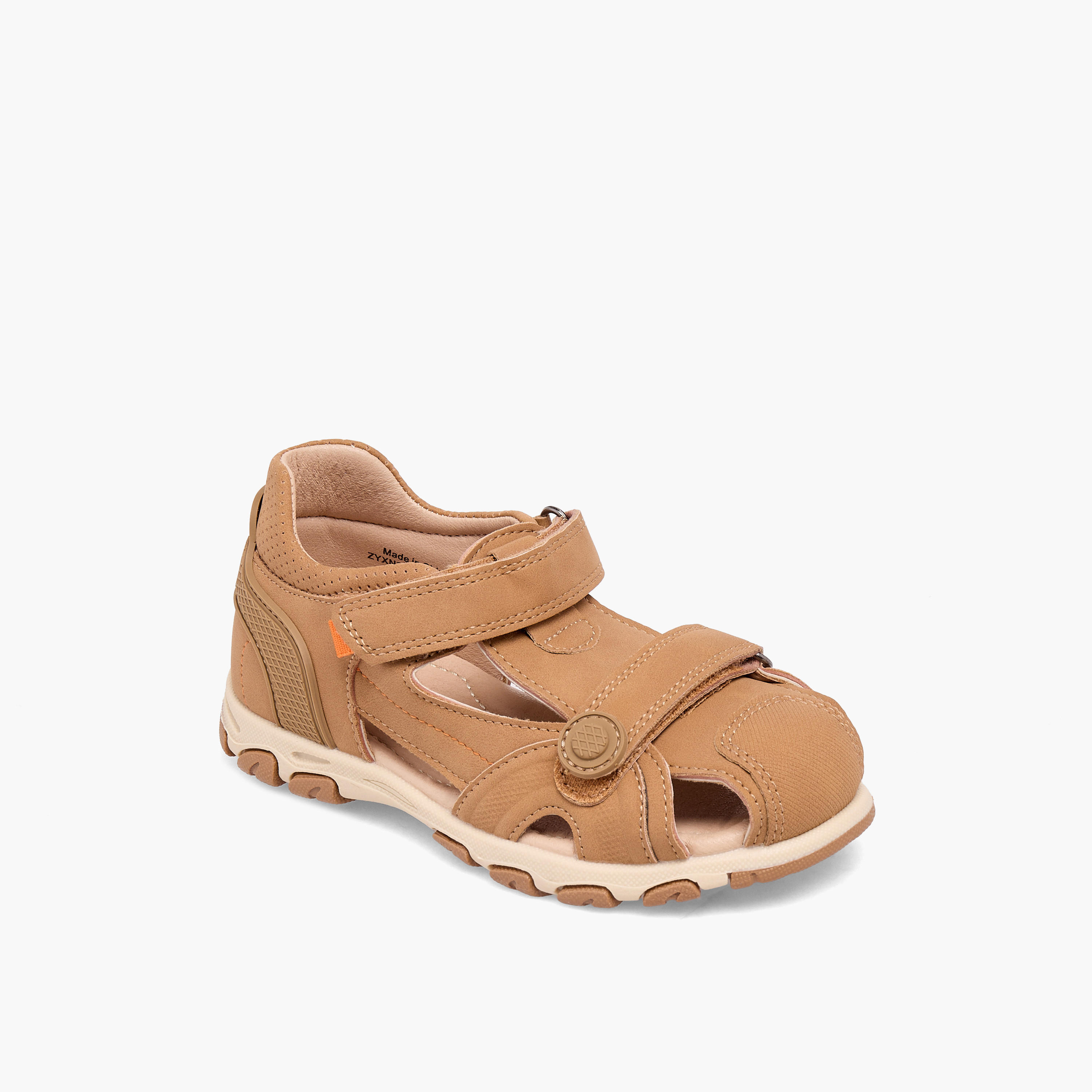 Juniors Boys Hook & Loop Fisherman Sandals-boys-shoes-sandals-image-2